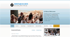 Desktop Screenshot of christiansincrete.org